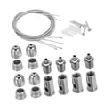 thumbnail image 2 of BELOVING Ceiling Hanging Wire Cable Kit Mounting Hardware for Hotel Chandelier Office 3m, 2 of 9