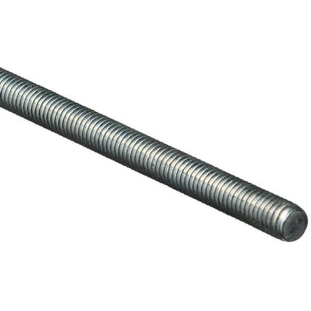 

Stanley 179341 Threaded Rod 7/16-14 x 1 ft Steel Zinc Plated