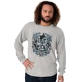 thumbnail image 5 of Live Ride Rodeo American Cowboy Men's Long Sleeve Tee T Shirt Brisco Brands S, 5 of 5