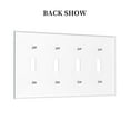 thumbnail image 2 of Summer Switch Cover Decorative Wall Plate / 4-Gang 4-Toggle / Standard Size 4.5x8 in, 2 of 5