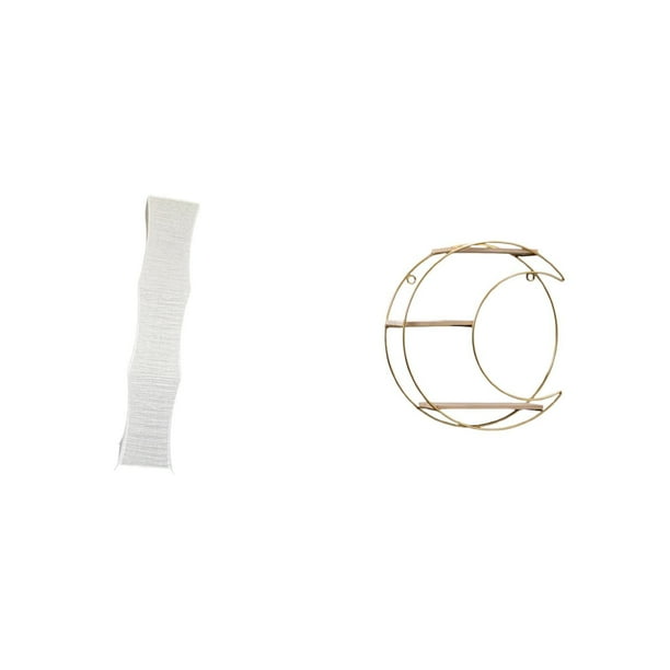Pantalla de lámpara de pie,Lámpara minimalista para estudio,Cubierta de luz Iluminación creativa para dormitorio,Estante de almacenamiento de pared,Estantería metálica de pared de 3