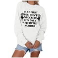 thumbnail image 2 of Vedolay Zip Up Hoodies for Women's Oversized Hoodies Casual Pullover Fall Fashion 2023 Sweatshirts,White XL, 2 of 5