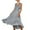Ash Grey, variant on Scully Women's Lace-Up Jacquard Midi Dress - HC118 Medium  US