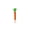 🥝 Orange_New#439, variant on Wooden Pet Chew Toy Vegetables Set – Carrot Celery Spring Onion Design,Chewable Teething Toy, Durable Bell Toy for Cats Small Dogs Rabbits