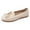 White, variant on Womens Fringe Slip on Loafers Beach Travel Comfortable Walking Flat Dress Shoes Stylish Tassel Leather 2026 Spring Fall Casual Oxfords for Ladies White Size 8.5