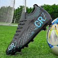 thumbnail image 3 of High-Top Turf Soccer Shoes Long Spikes Artificial Turf Nail Football Shoes Boys and Girls Children Teenagers Student Training Shoes, 3 of 8