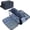 Blue-Large, variant on Travel Toiletry Bag For Men  Medium Water-resistant Double-sided Full-open Dopp Kit Versatile Organizer Shower And Hygiene Accessories Bathroom Cosmetics Large Black