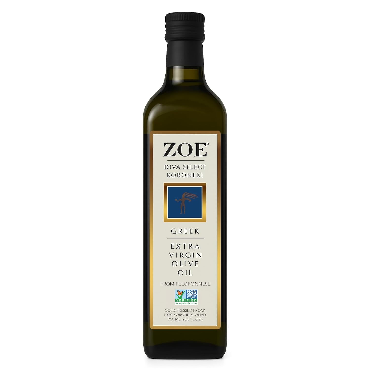 ZOE, Greek Extra Virgin Olive Oil, 25.5 fl oz, Cold Pressed