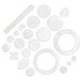 thumbnail image 3 of MasteelfCA 1 Set 22pcs Multifunction Drawing Kit Creative Drawing Tools (Transparent), 3 of 7