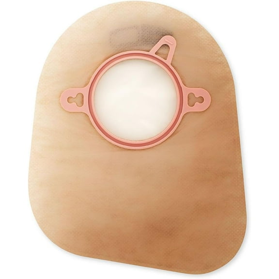 New Image Closed End 7"L 2pc System Ostomy Pouch 2.25" Flange 18393, 60 Ct