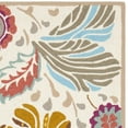 thumbnail image 3 of SAFAVIEH Four Seasons Blair Floral Area Rug, Ivory/Grey, 5' x 7', 3 of 5