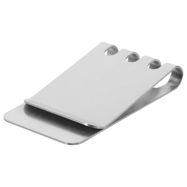 Stainless Steel Wallet Bookmarks Cash Tray Money Clip Small Business Supplies Man