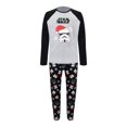 thumbnail image 1 of Pijama Star Wars para Hombre, Manga Larga Negro Talla EG, 2 Piezas, 1 of 4