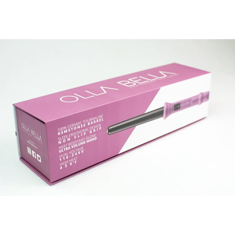 Curling Wand Hair Curler/ Curling Iron/ 100% Tourmaline Ceramic