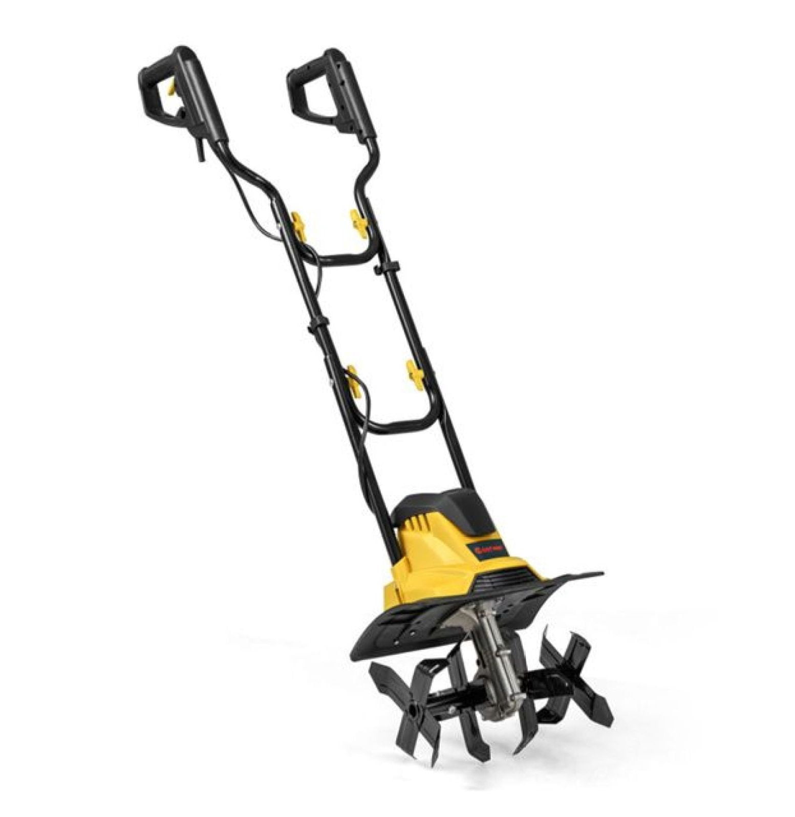 10 Amp Electric Tiller - 380 RPM Garden Cultivator, 14” Width, Foldable Handle