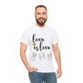 thumbnail image 5 of Love is Love Unisex Heavy Cotton Tee, 5 of 12