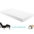 thumbnail image 4 of Twin Size 8-inch White Mattress - Tencel-Breathable Fabric for Comfort - Bedroom Sleep / Ensures Comfortable Nights, 4 of 6