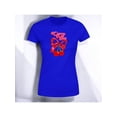 thumbnail image 1 of Playera Blusa De Cerezas Cherry Vibes Vintage Color Azul Talla Chica Marca Emil SaEs, 1 of 4