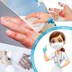 thumbnail image 2 of Waterproof Wrist Protector for Adult Cream Shower Stone Bath Waterproof Post-operative Protective Cover Bath Protector, 2 of 5