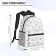 thumbnail image 2 of Balery Strawberry Mochila para Mujeres y Hombres, Mochila Ligera Casual para Viajes, Mochila Clásica Básica para la Universidad, 2 of 6