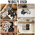 thumbnail image 6 of 2Pcs Halloween Kitchen Towels Halloween Hand Towels, 16x24in Drying Cloth Towel Halloween Scary Halloween Dish Towels for Kitchen Home, Living Room Dining Room Table Decor, 6 of 6