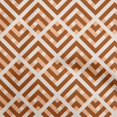 thumbnail image 1 of oneOone Polyester Spandex Rust Brown Fabric Geometric Quilting Supplies Print Sewing Fabric By The Yard 56 Inch Wide, 1 of 4