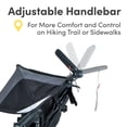 thumbnail image 7 of BOB Gear Revolution Flex 3.0 Duallie Jogging Stroller, Graphite Black, 7 of 7