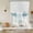 Blue, variant on Dark Green Striped Balloon Curtains for Living Room/French Door, Abstract Modern Geometric Stripes Tie Up Curtains 63 Inch Length Energy Saving Kitchen Curtains Shades for Windows 42"x63"