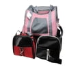 thumbnail image 1 of Transportadoras Mi Pañuelo 3 piezas Rojo, Rosa y Negro, 1 of 4