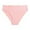 Pink, variant on PMVFHDE Women Cotton Underwear Solid Color Comfort Soft Triangle Briefs Mid Rise Breathable Panties For Everyday Wear Cotton Underwear For Women Red,L