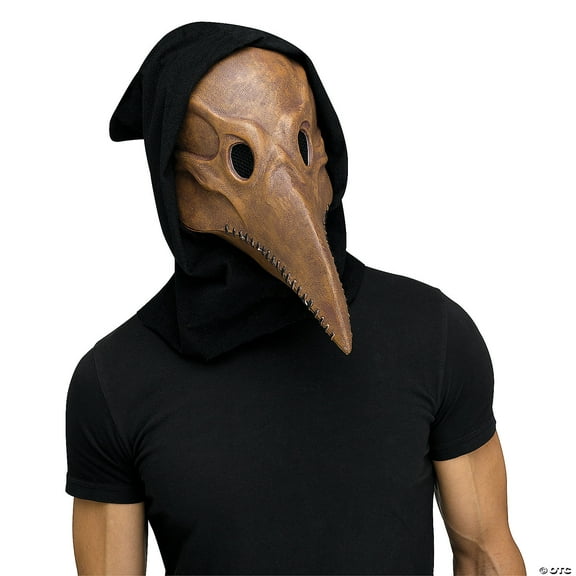 Plague Doctor Mask Brown Costume Accessory