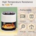 thumbnail image 5 of 150Pcs Air Fryer Disposable Paper Liner - Air Fryer Liners Round, Baking Paper for Air Fryer Water-proof, Oil-proof, Non-stick, Parchment Paper for Baking Roasting Microwave (7.9Inch), 5 of 5