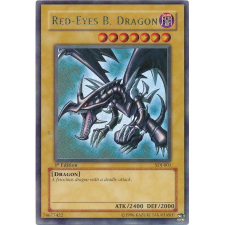 YuGiOh Joey Starter Deck Red Eyes Black Dragon