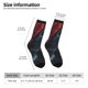thumbnail image 2 of Balery Red Moon Shark Sailboat Calcetas Largas con Estampado para Hombre y Mujer – Suaves y Transpirables, Talla Única (US 5-11), 2 of 6