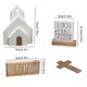 thumbnail image 2 of Easter Wooden Decors Spring Easter Tiered Tray Ornament Table Decor, 2 of 5