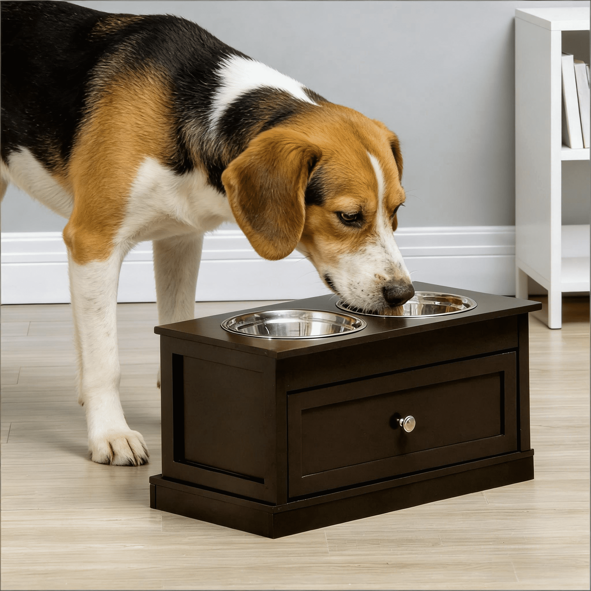 Pet Food Bowl Dog Feeding Station, Large Elevated Dog Bowls