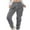 Gray, variant on Luxalzxs Plus Size Sweatpants for Women Warm Fitness Sport Leggings Winter Fleece High Waist Drawstring Pants Pajama Pants