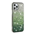 thumbnail image 3 of For iPhone 12 Pro Max 6.7 Party Diamond Bumper Bling Hybrid Case Cover - Green, 3 of 5