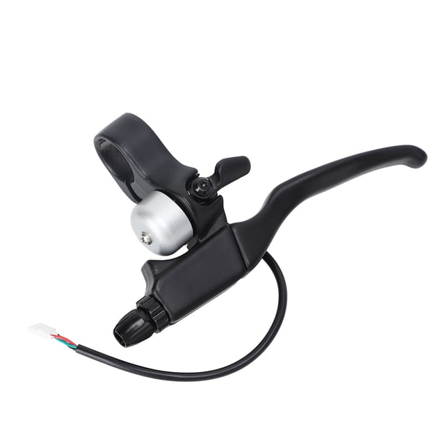Freno de mano para scooter eléctrico, freno de mano para scooter eléctrico Freno de mano para scooter eléctrico a prueba de agua con campana Palanca de freno para scooter eléctrico Construcción robusta