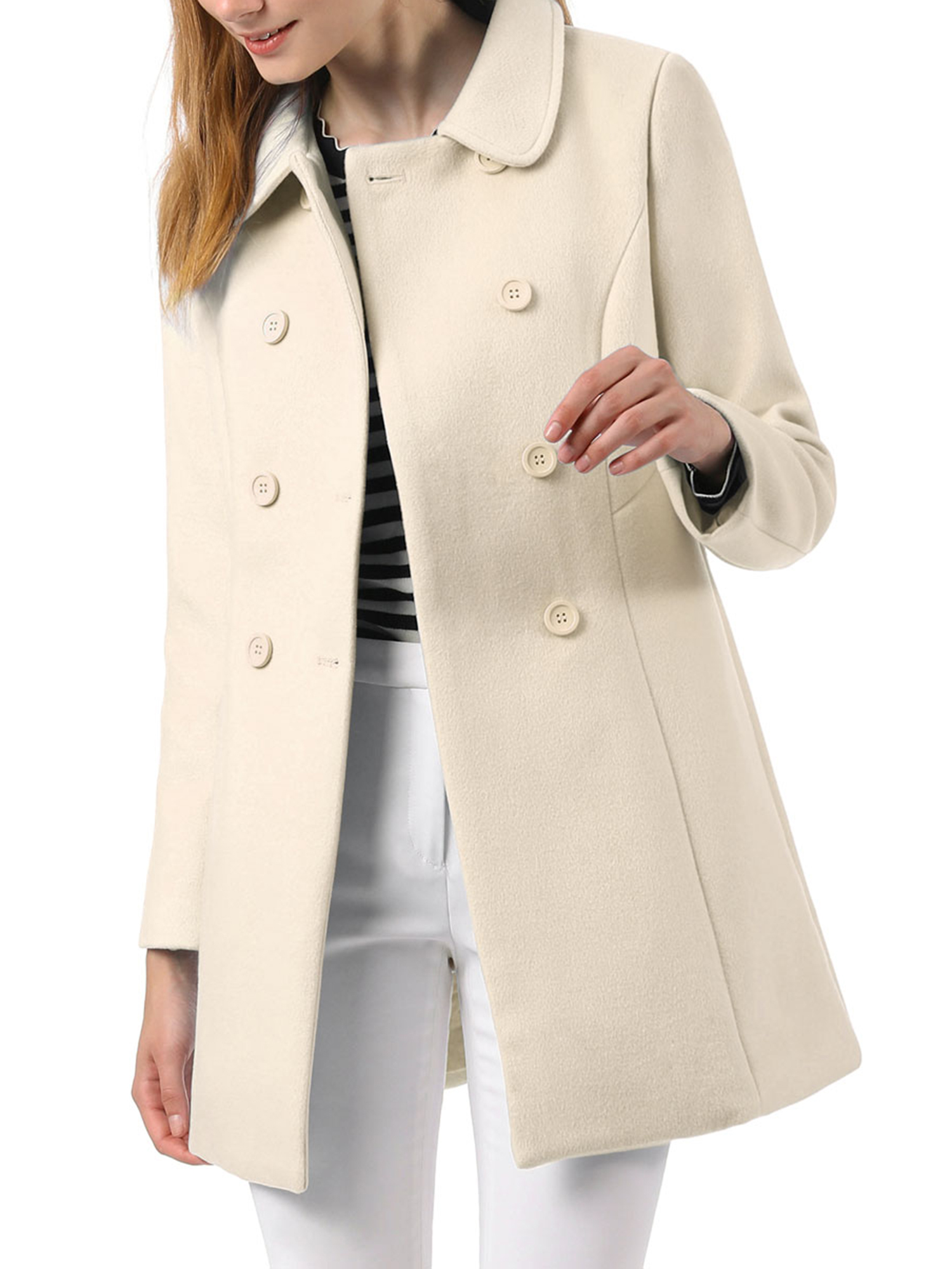 mid length pea coat