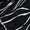 Organic Lines Black Soot, variant on Time and Tru Women’s Print Pareo, One Size