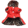 thumbnail image 5 of Pet Dogs Leopard Dress Tops Puppy Cotton Hoodie Clothes Pet Vest DOPI, 5 of 5