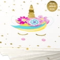 thumbnail image 4 of Koyal Wholesale Tableware Unicorn Party Plates and Napkins Set, 40-Pack, 4 of 4