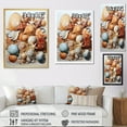 thumbnail image 4 of Designart "Seashell Beauty Beach Photo III" Animals Floater Framed Wall Art Living Room, 4 of 7