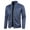 Navy, variant on Jacenvly Fleece Jacket New Fashion Casual and Winter Men's Long Zipper Sweater Sleeve Thin Velvet Sweater Coat Men