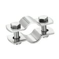 thumbnail image 1 of Unique Bargains 304 Stainless Steel Wall Mount Ceiling Mount Pipe Support for 27mm Pipe, 1 of 6
