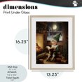 thumbnail image 4 of Stupell Industries Eclectic Reading Elf by Fireplace Birch Framed Print Under Glass, 13 x 16, by Arlington Prints, 4 of 8