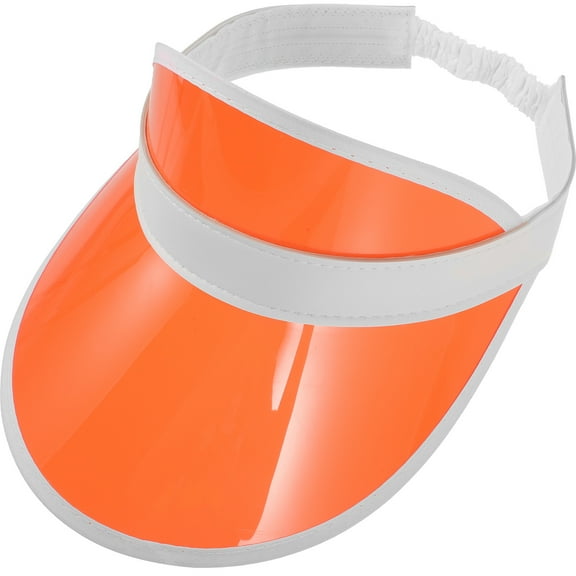 YUYUETIME Sun Hats for Woman with Wide Brim Orange Cloth UV Protection and Fashionable Design for Summer