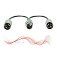 thumbnail image 4 of Cable Adaptador XLR Bling Bling Conector Hembra 30 cm Adaptador Divisor Durabilidad Extendida, 4 of 7