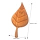 thumbnail image 5 of Tabla de Embutidos Leaf - Madera Natural/3 Compartimentos, Fácil de Limpiar/Regalo Único, para Quesos/Snacks/Fiestas, 5 of 5